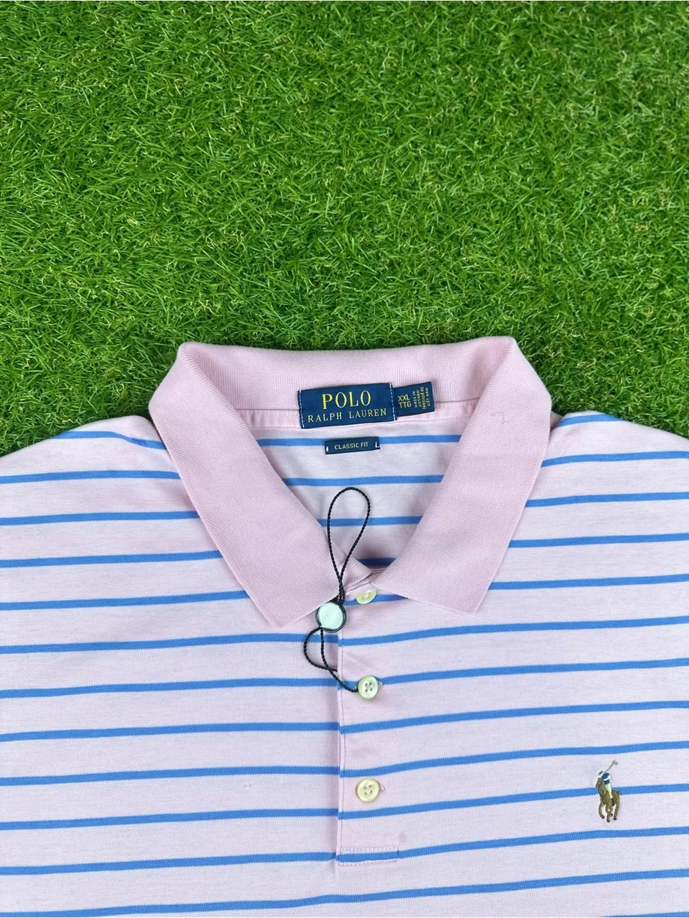 Polo Ralph Lauren Classic-Fit Striped Soft Cotton Polo Shirt